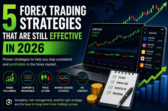 5 Strategi Trading Forex yang Masih Efektif di Tahun 2026